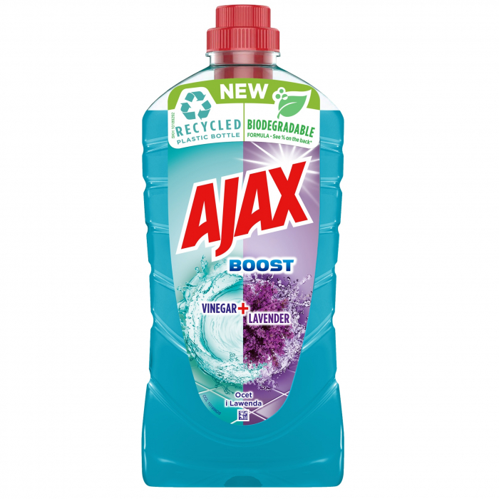 Ajax Detergent Pardoseli, 1L, Boost Vinegar and Lavender [1]