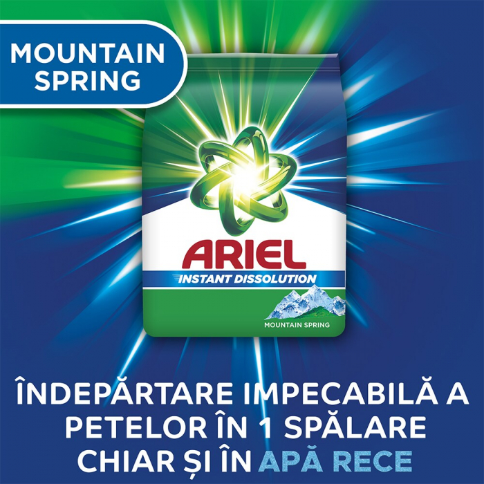 Ariel Detergent automat, 300 g, 4 spalari, Mountain Spring [2]