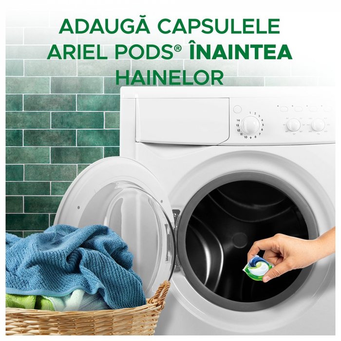 Ariel Detergent Capsule All in 1 PODS, 12 buc, Mountain Spring [4]