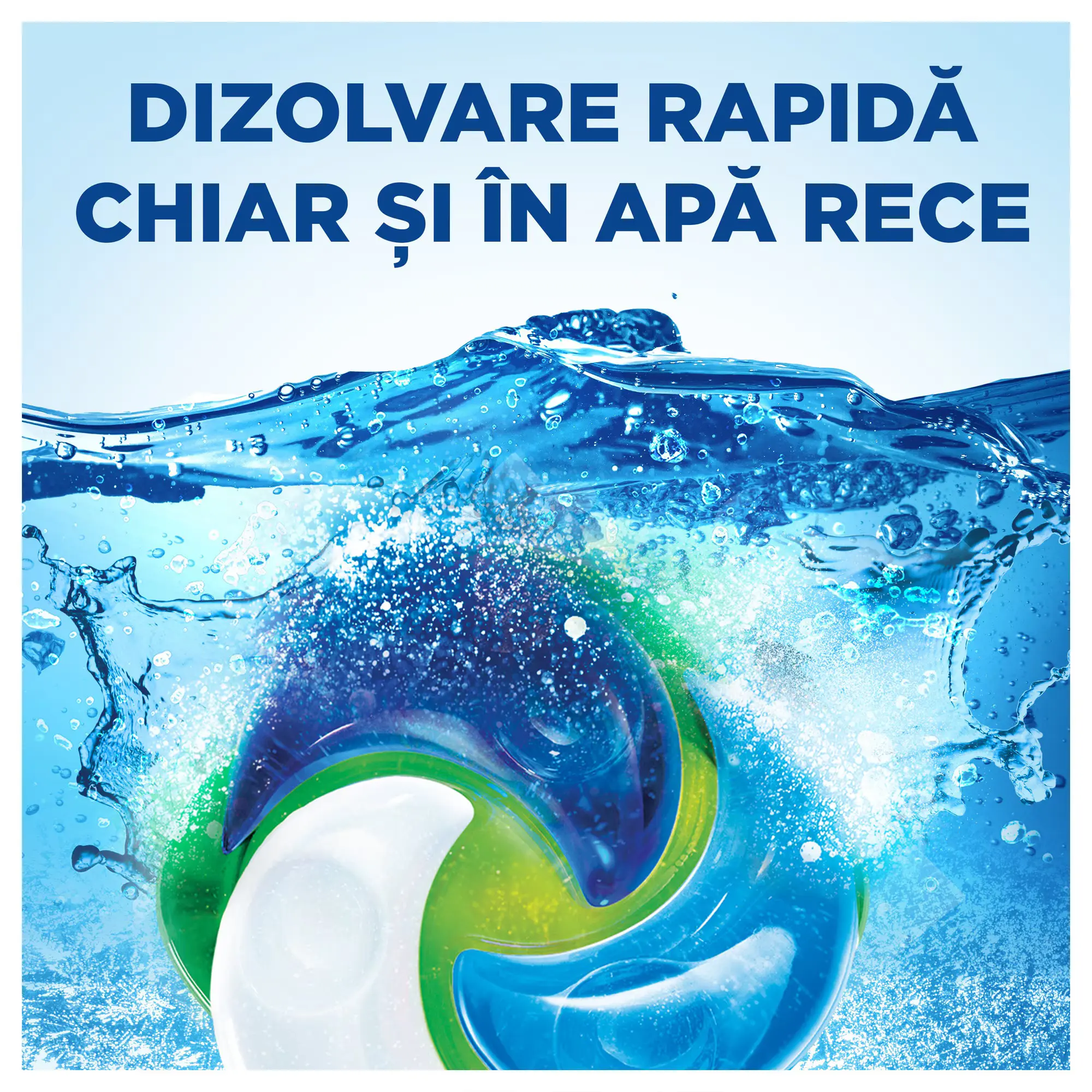Ariel Detergent Capsule Grandios All in 1 PODS, 40 buc, Mountain Spring [6]