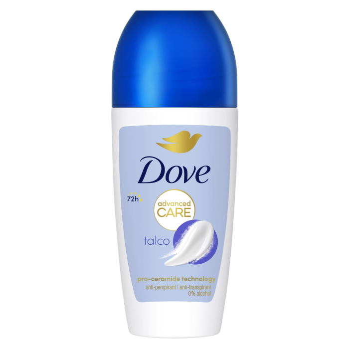 Dove Antiperspirant Roll-on, Femei, 50 ml, Talco [1]
