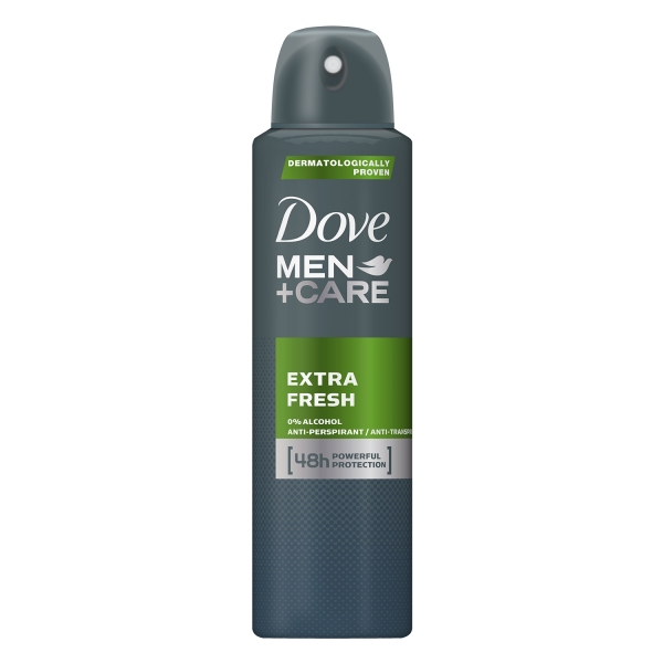 Dove Deodorant spray, Barbati, 250 ml, Men Care Extra Fresh [1]