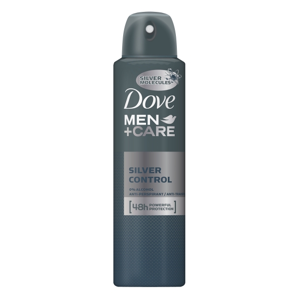Dove Deodorant spray, Barbati, 250 ml, Men Care Silver Control [1]