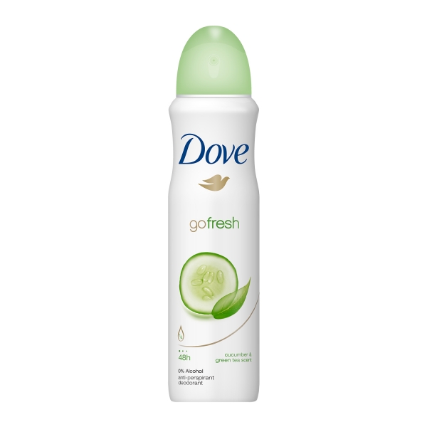 Dove Deodorant spray, Femei, 150 ml, Go Fresh Cucumber & Green Tea [1]