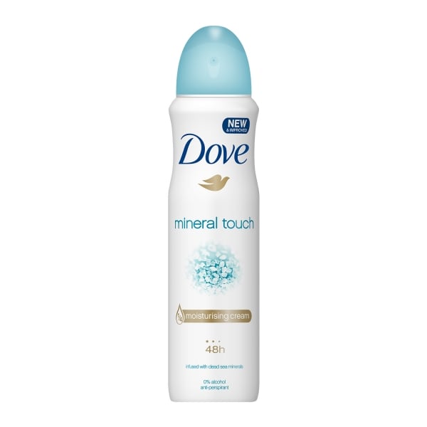 Dove Deodorant spray, Femei, 150 ml, Mineral Touch [1]