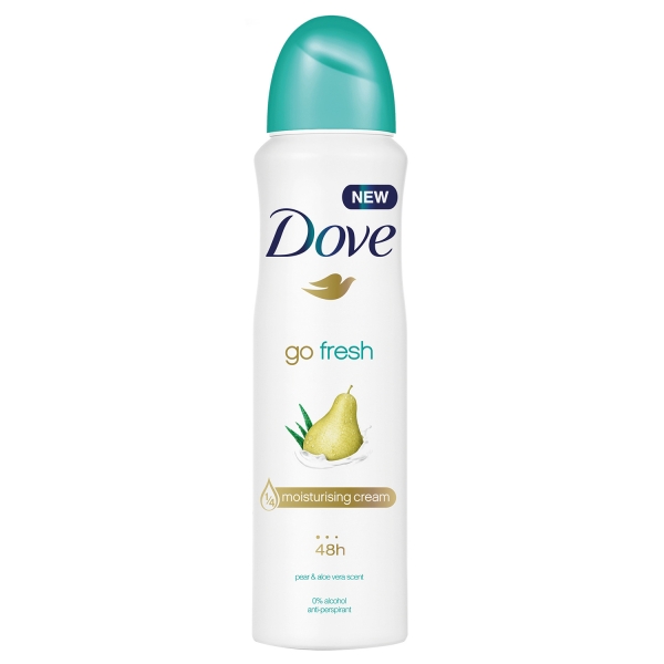 Dove Deodorant spray, Femei, 250 ml, Go Fresh Pear and Aloe Vera [1]