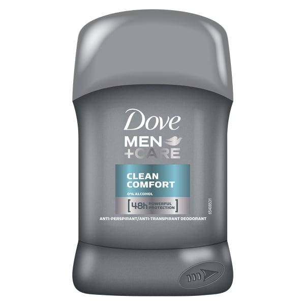 Dove Deodorant stick, Barbati, 50 ml, Men Care Clean Comfort [1]