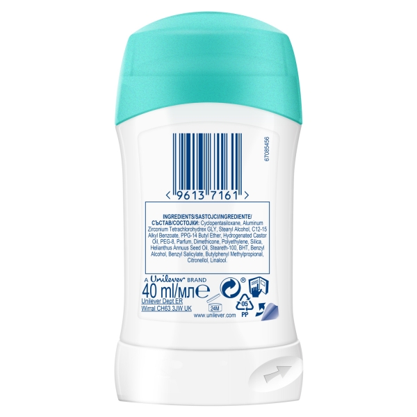 Dove Deodorant stick, Femei, 40 ml, Go Fresh Pear and Aloe Vera [2]