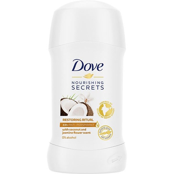 Dove Deodorant stick, Femei, 40 ml, Restoring Ritual Coconut Jasmine [1]