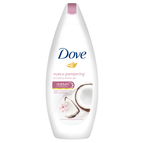 Dove Gel de dus, 250 ml, Purely Pampering Coconut Milk with Jasmine Petals [1]