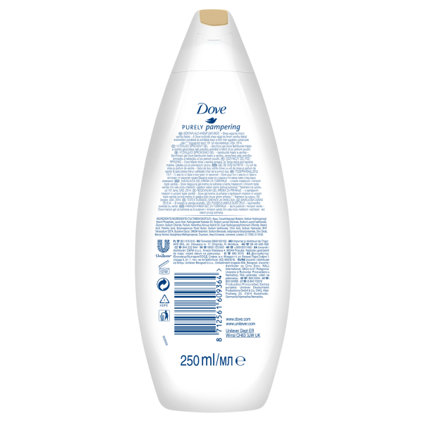Dove Gel de dus, 250 ml, Purely Pampering Shea Butter with Warm Vanilla [2]
