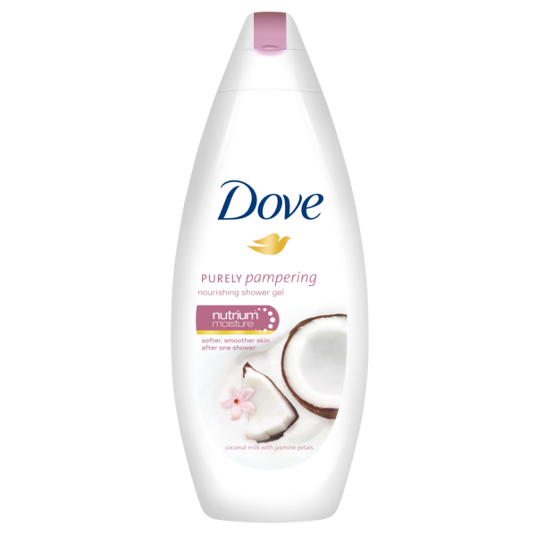 Dove Gel de dus, 500 ml, Purely Pampering Coconut Milk with Jasmine Petals [1]