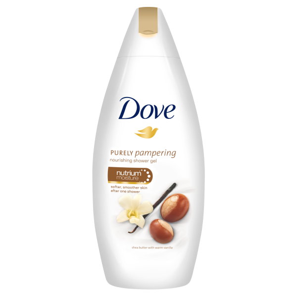 Dove Gel de dus, 500 ml, Purely Pampering Shea Butter with Warm Vanilla [1]
