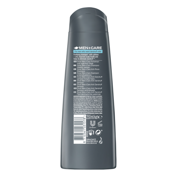 Dove Sampon, Barbati, 250 ml, Men+Care, Anti-matreata [2]