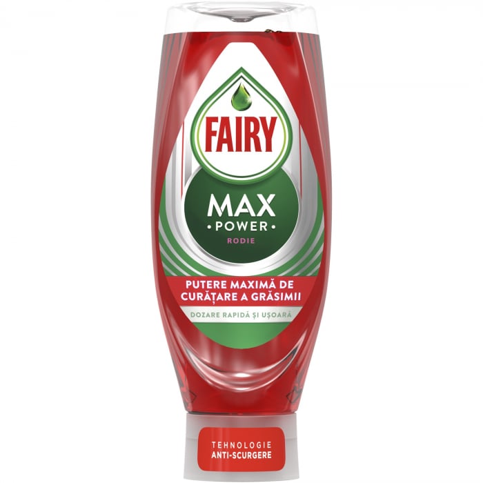 Fairy Detergent pentru vase, 650 ml, Max Power Pomegranate [1]