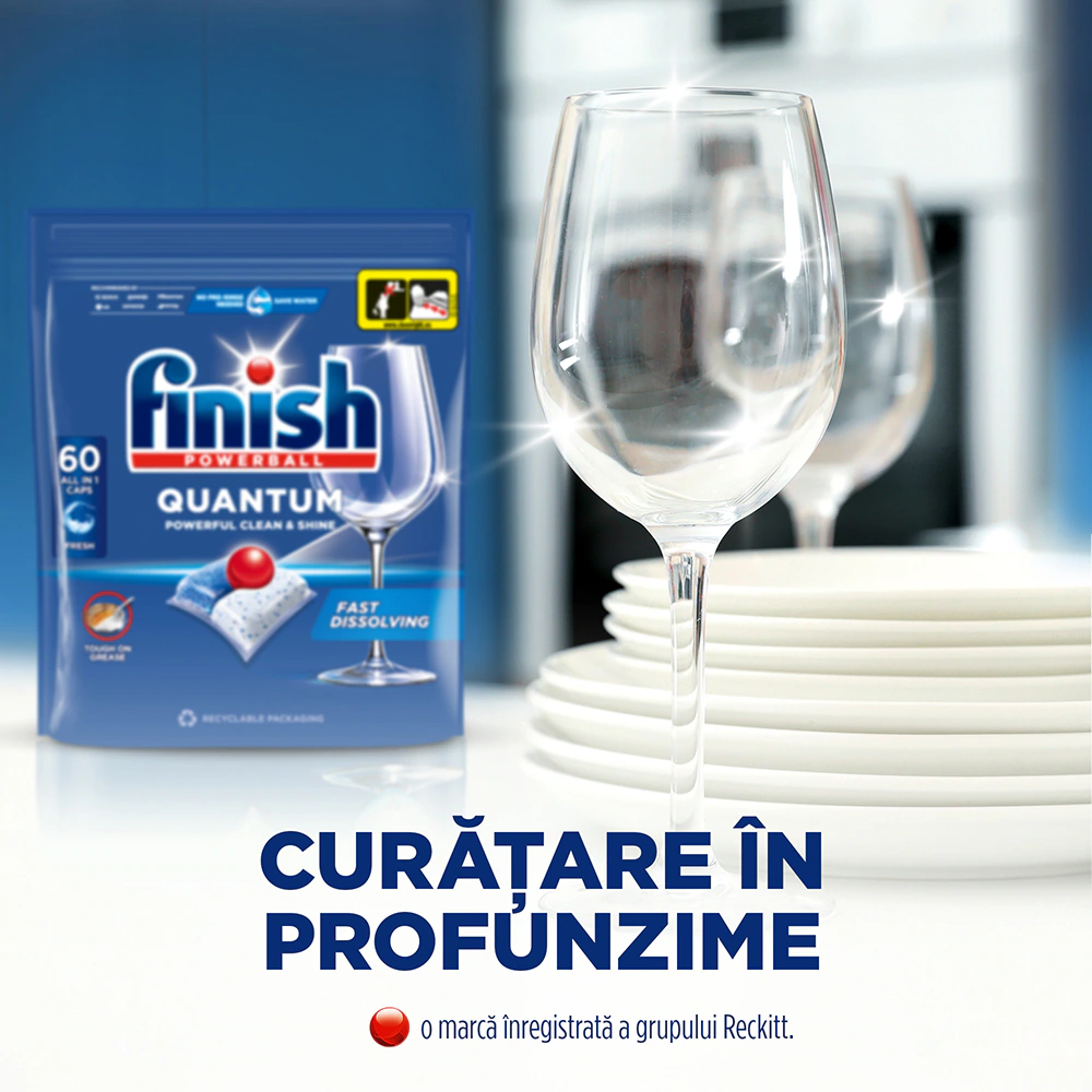 Finish Tablete pentru masina de spalat vase, 60 buc, Quantum [5]