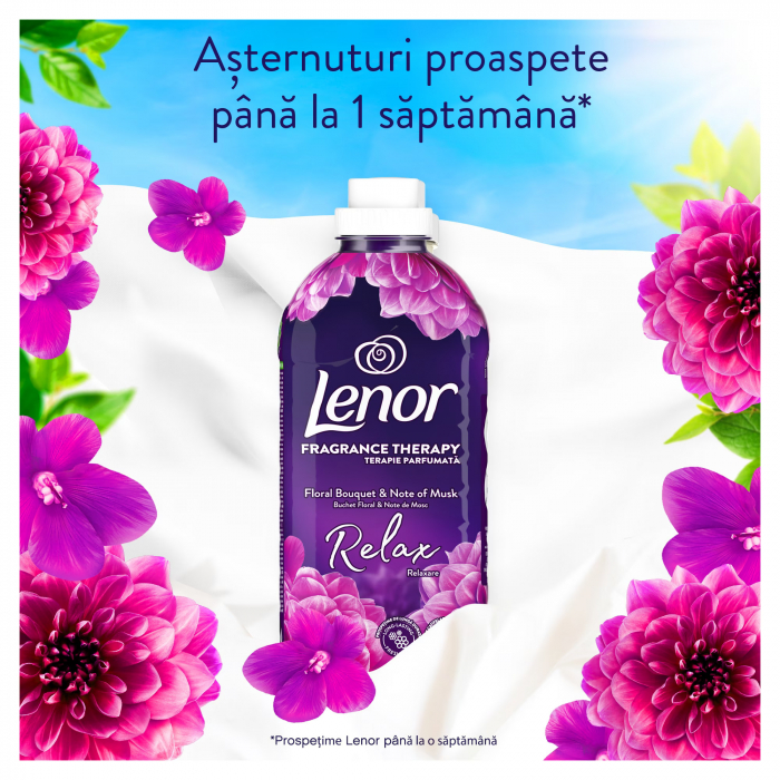 Lenor Balsam de rufe, 1.2 L, 48 spalari, Relax [2]