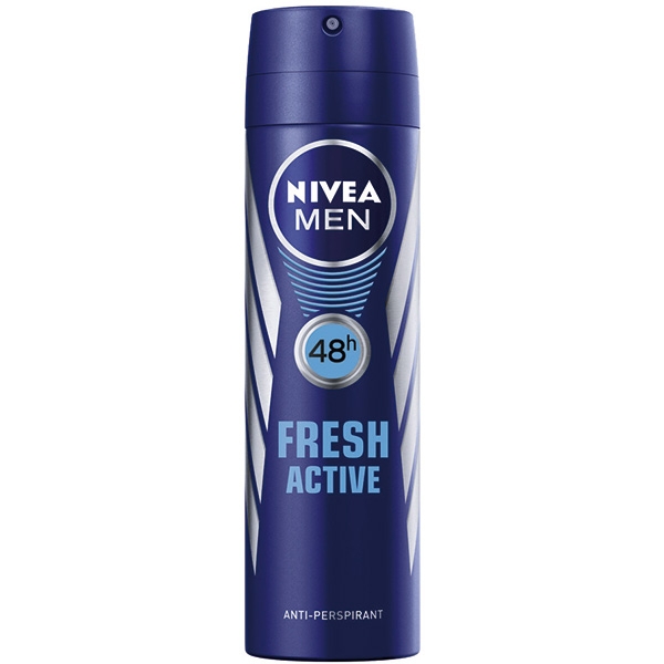 Nivea Deodorant spray, Barbati, 150 ml, Fresh Active [1]