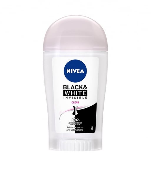 Nivea Deodorant stick, Femei, 40 ml, Invisible Black and White Clear [1]