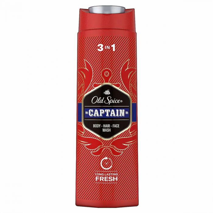Old Spice Gel de dus, Barbati, 400 ml, Captain [1]