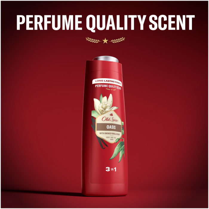Old Spice Gel de dus, Barbati, 400 ml, Oasis [4]