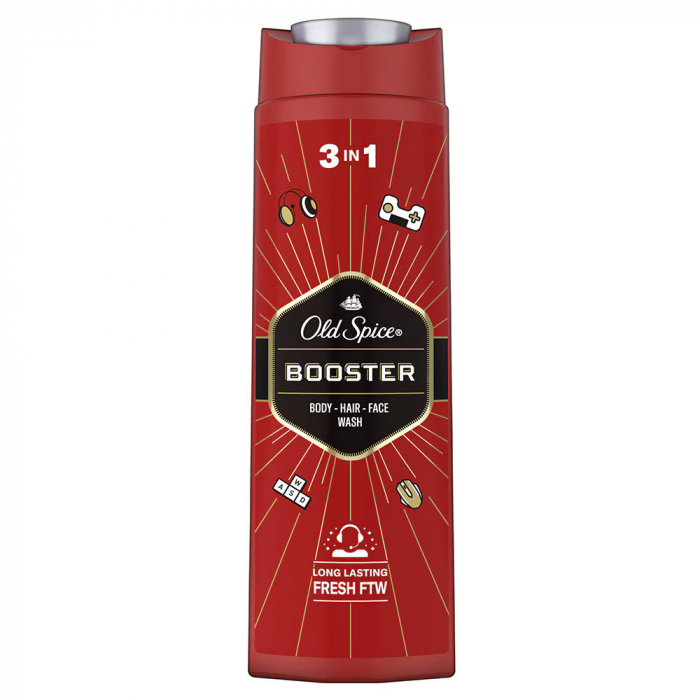 Old Spice Gel de dus, Barbati, 400 ml, Booster [1]