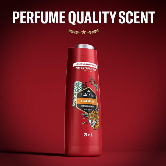 Old Spice Gel de dus, Barbati, 400 ml, Tigerclaw [4]