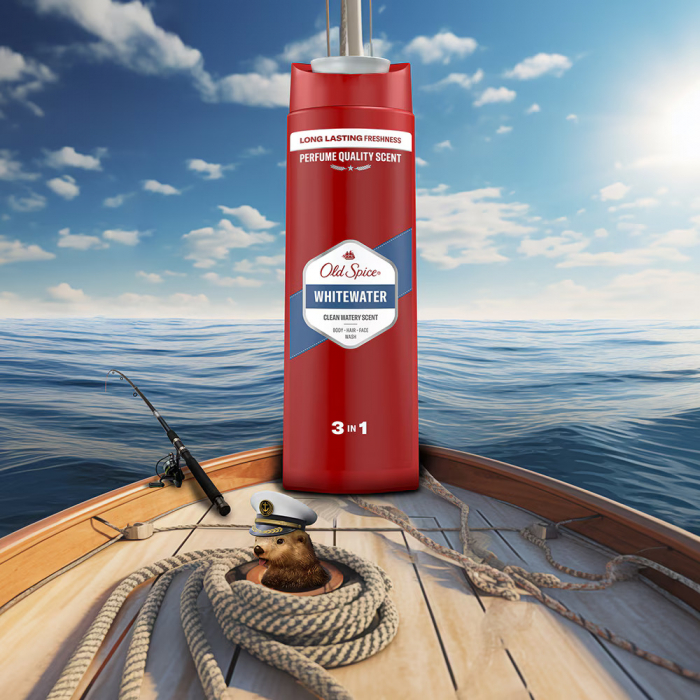 Old Spice Gel de dus, Barbati, 400 ml, Whitewater [6]