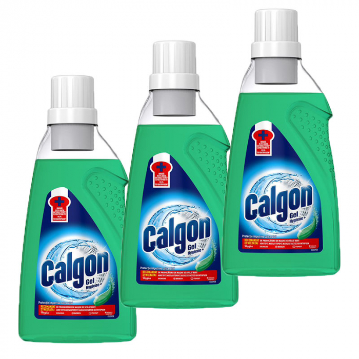 Pachet promo 3 x Calgon Gel anticalcar, 1.5 L, Hygiene+ [1]