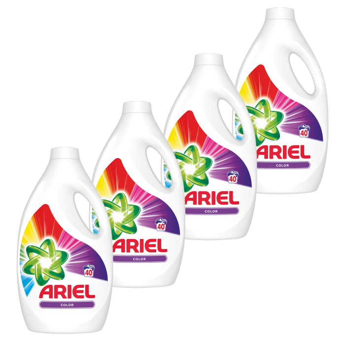Pachet promo 4 x Ariel Detergent lichid, 2.2L, 40 spalari, Color [1]