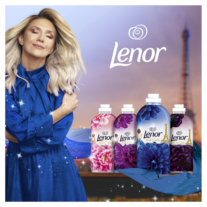 Pachet promo 4 x Lenor Balsam de rufe, 1.2 L, 48 spalari, Haute Couture [2]