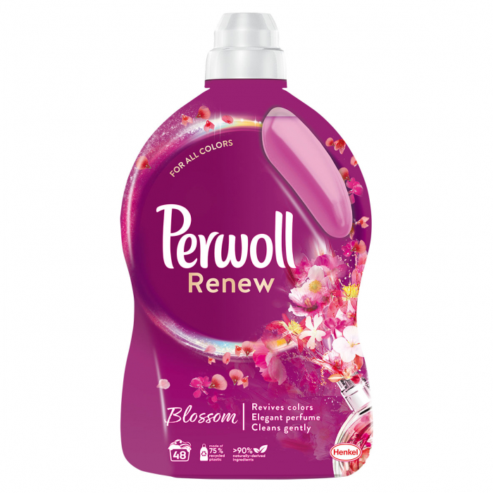Perwoll Detergent lichid, 2.88L, 48 spalari, Renew Blossom [1]