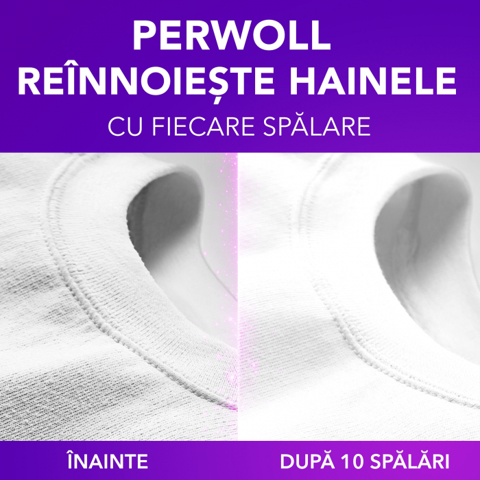 Perwoll Detergent lichid, 3L, 60 spalari, Renew White [2]