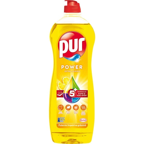 Pur Detergent pentru vase, 750 ml, Lemon [1]