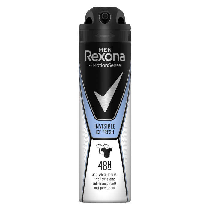 Rexona Deodorant spray, Barbati, 150 ml, Invisible Ice Fresh [1]