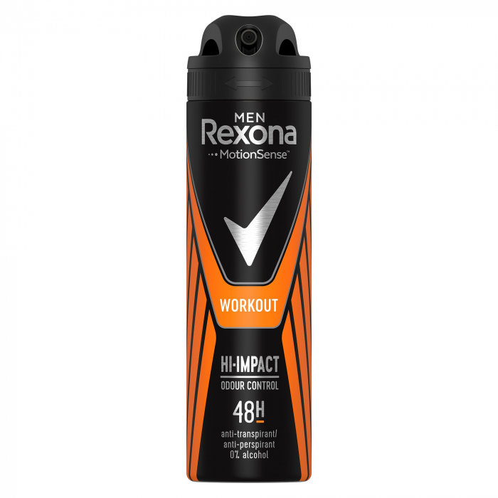 Rexona Deodorant spray, Barbati, 150 ml, Workout [1]