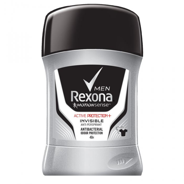 Rexona Deodorant stick, Barbati, 50 ml, Active Protection+ Invisible [1]