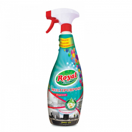 Curățare universală - Royal Hygiene Solutie multisuprafete, 750 ml, Bubble Gum