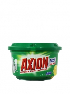 Detergenți vase - Axion Detergent pasta pentru vase, 400 g, Lemon
