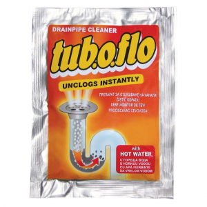 Soluții desfundat țevi - Tub.O.Flo Granule desfundat tevi, apa fierbinte, 100 g