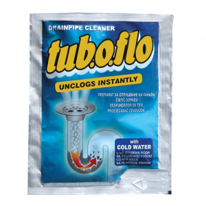 Soluții desfundat țevi - Tub.O.Flo Granule desfundat tevi, apa rece, 60 g