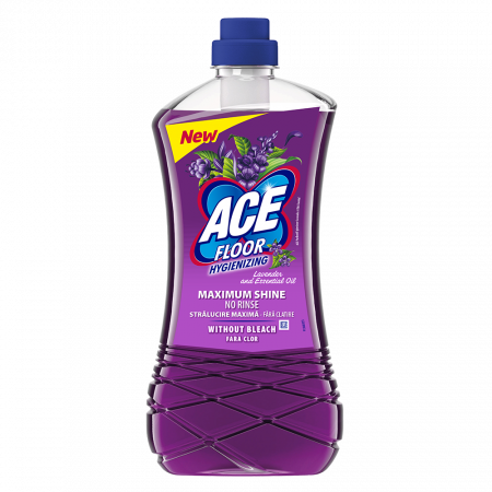 Lemn și parchet - Ace Detergent pardoseli, 1 L, Lavanda si Uleiuri esentiale