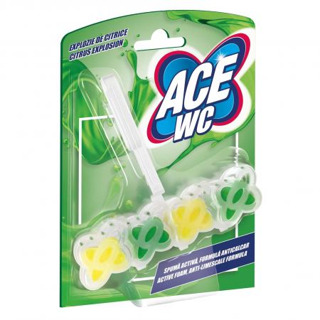 Odorizanți WC - Ace Odorizant WC, 48 g, Citrus Explosion