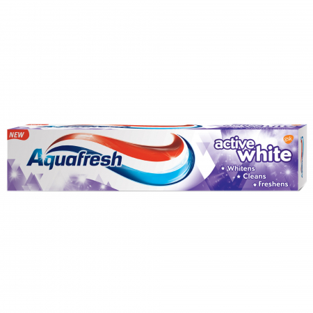 Igienă orală - Aquafresh Pasta de dinti, Active White, 125 ml