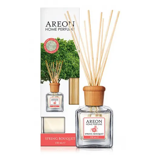 Odorizanți - Areon Odorizant de camera, cu betisoare, 150 ml, Spring Bouquet