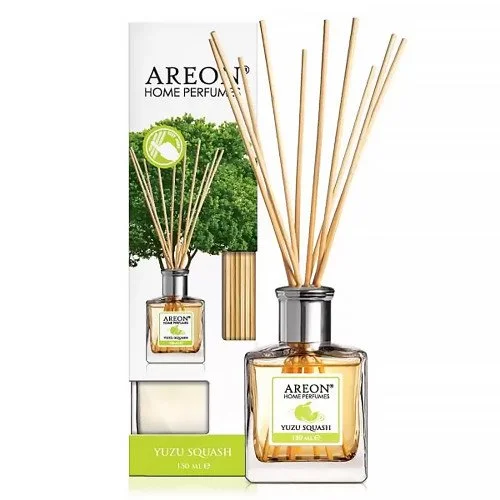 Odorizanți - Areon Odorizant de camera, cu betisoare, 150 ml, Yuzu Squash
