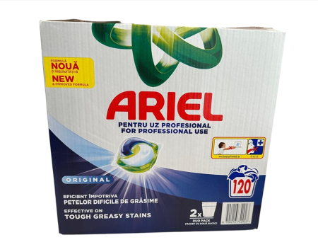 Detergent rufe capsule - Ariel Detergent Capsule All in 1 PODS, 120 buc, Professional Original
