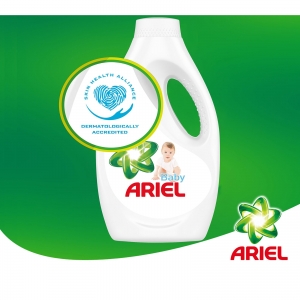 Ariel Detergent lichid, 1.1L, 20 spalari, Baby [2]