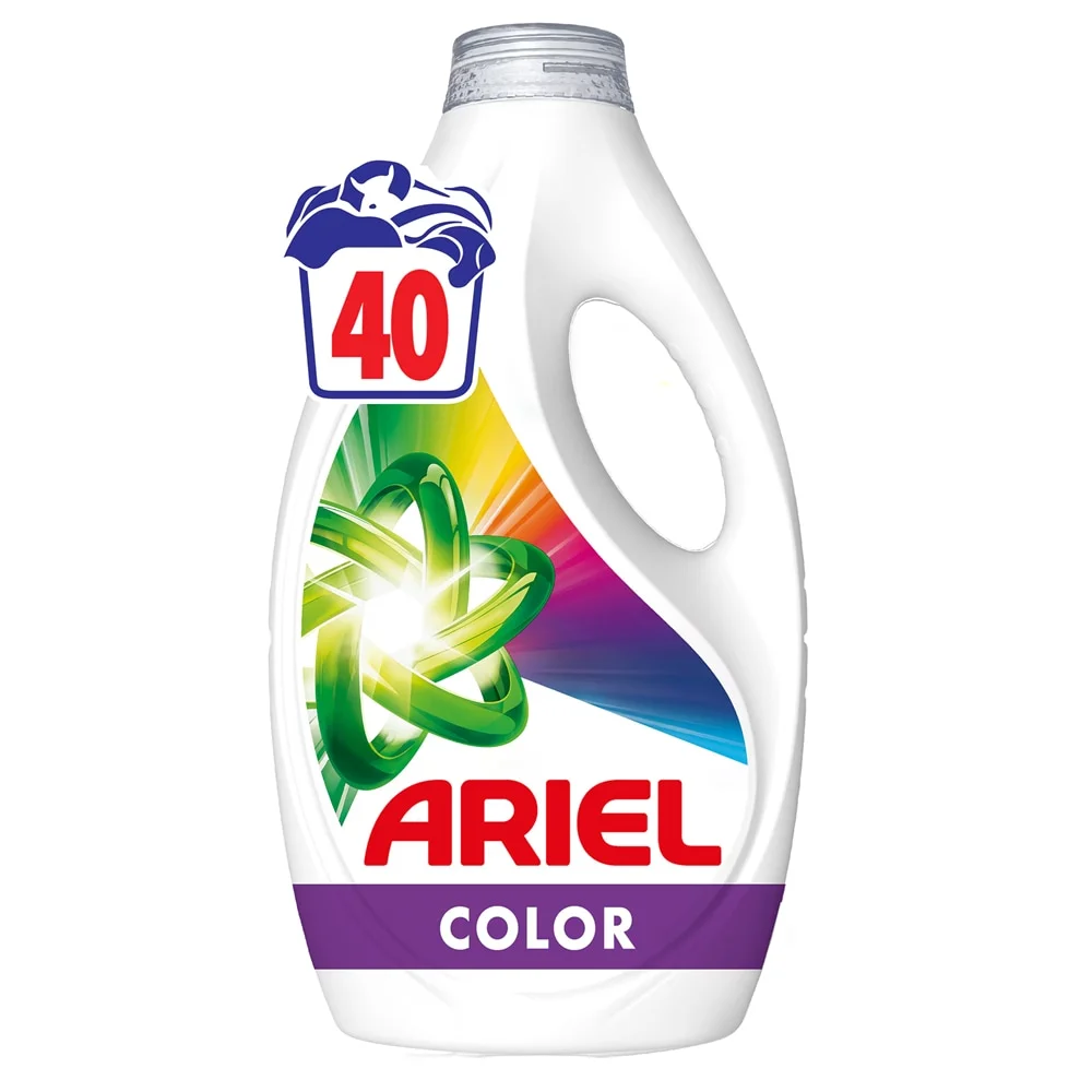 Detergent rufe lichid - Ariel Detergent lichid, 1.8L, 40 spalari, Color