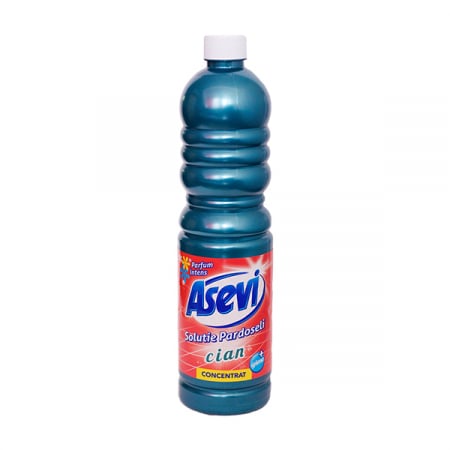 Gresie, piatră și granit - Asevi Detergent Pardoseli, 1L, Cian